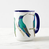 Tassen mit blauen Kolibris (VorderseiteRechts)