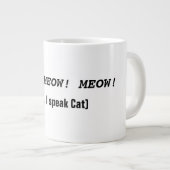 Tassen mit lustigem Katzen-Thema (Vorderseite Rechts)