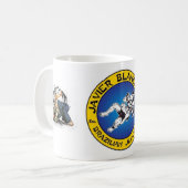 TASSEN-MIXED MARTIAL ARTS JIU JITSU BJJ KAFFEETASSE (Vorderseite Links)