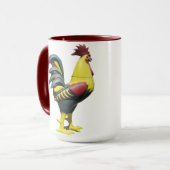 Tassen-oder Schalen-Hahn-Entwurf Tasse (Vorderseite Links)