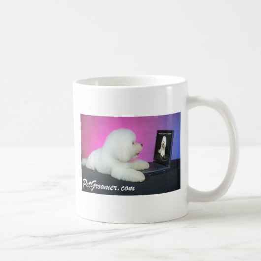 Tassen-PetGroomer.com-Website-Logo Kaffeetasse (Rechts)