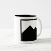 Tassen-Schablone Zweifarbige Tasse (VorderseiteRechts)