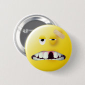 Tassen-Schuss-Gesicht Button (Vorne & Hinten)