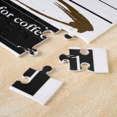 Tassen-Schuss-Kaffee-Tassen-Schalen-Cartoon Meme Puzzle (Seite)