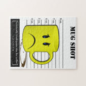 Tassen-Schuss-Kaffee-Tassen-Schalen-Cartoon Meme Puzzle (Horizontal)