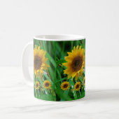 Tassen Sonnenblumen (Vorderseite Links)