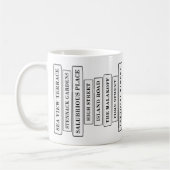 Tassen - St. Ives Straßen-Namen (Links)