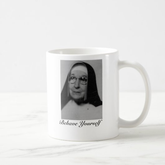Tassen-Tasse Schwester-Marys Marthas Kaffeetasse (Rechts)