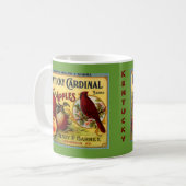 TASSEN-VINTAGE KENTUCKY-KARDINALHENDERSON APPLE KAFFEETASSE (Vorderseite Links)