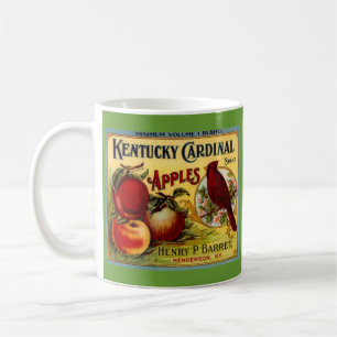 TASSEN-VINTAGE KENTUCKY-KARDINALHENDERSON APPLE KAFFEETASSE