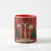 Tassen-Weihnachtsreh Tasse (Zentrum)