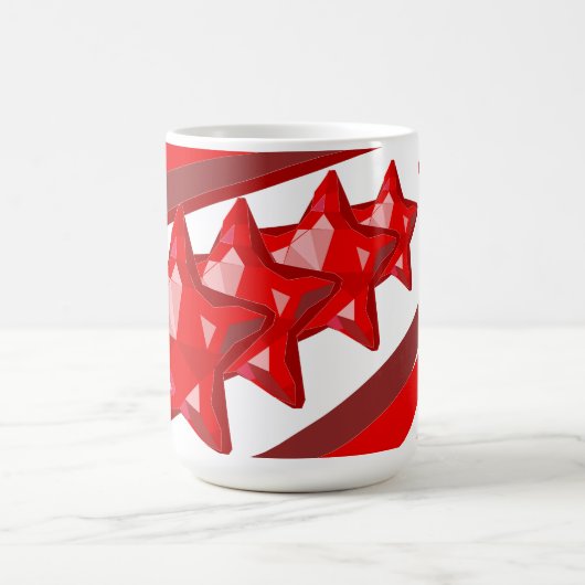 Tassen-Weihnachtssterne Kaffeetasse (Mittel)