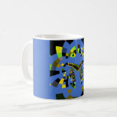 Tassen-Wrap-Bildvorlage Kaffeetasse (Vorderseite Links)