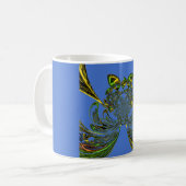 Tassen-Wrap-Bildvorlage Kaffeetasse (Vorderseite Links)