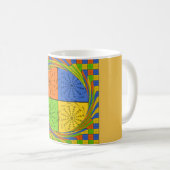 Tassen-Wrap-Bildvorlage Kaffeetasse (VorderseiteRechts)