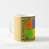 Tassen-Wrap-Bildvorlage Kaffeetasse (Vorderseite Links)