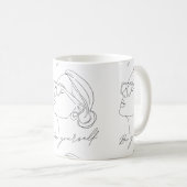 Tassen zu Café Design und Moderne (VorderseiteRechts)