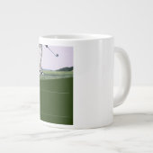 Tassencaffe-Probe Golf Jumbo-Tasse (Vorderseite Rechts)