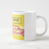 Tassencaffeemusterwagen Jumbo-Tasse (Rechts)