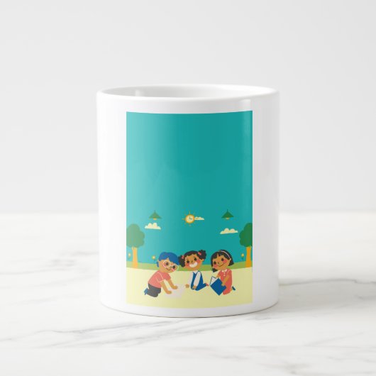 Tassencoffee-Probe Traum Kinder Jumbo-Tasse (Vorderseite)