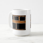 Tassencollage Kaffeetasse (Vorderseite Links)