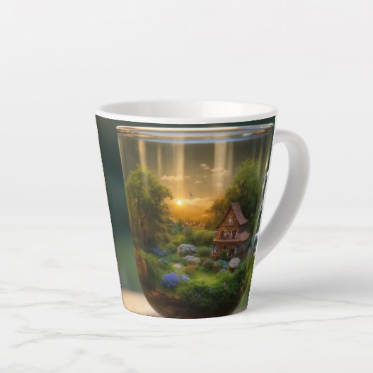 Tassendesign: Milchtasse (Rechte Ecke)