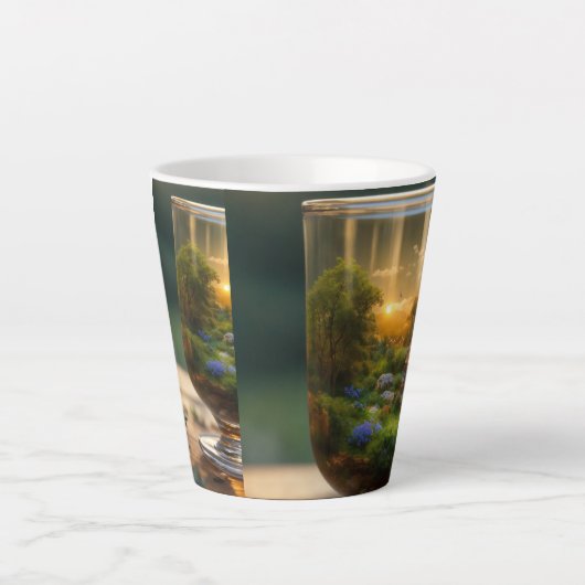 Tassendesign: Milchtasse (Vorderseite)