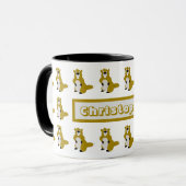 Tassendesign mit Biber Tasse (Vorderseite Links)