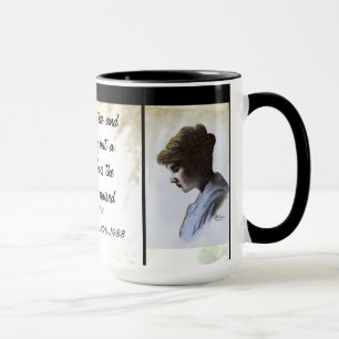 TASSENDRUCK ROSE EMMA HODGES QUINN Schrift Tasse