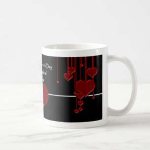 Tassenehemann des Valentines, Namensherzen Kaffeetasse