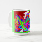 Tassenfee hat einen Tag außerhalb des Hauses Kaffeetasse (Vorderseite Links)