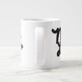 Tassenleben in dem Verbrecher-Leben Jumbo-Tasse (Rückseite)