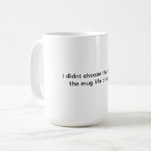 Tassenleben Kaffeetasse (Vorderseite Links)