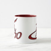 Tassenlogokastanienbraun Tasse (Zentrum)