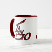 Tassenlogokastanienbraun Tasse (Vorderseite Links)