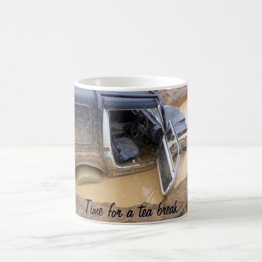 Tassenschale 4x4 weg von roader Jeep haftete im Kaffeetasse (Mittel)