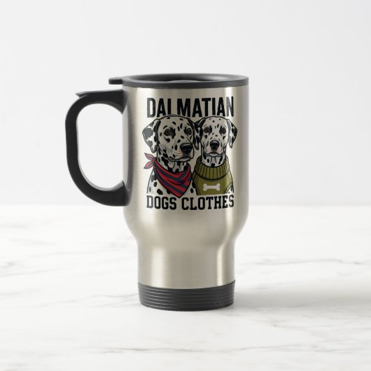 Tassentasse Hund Reisebecher (Links)