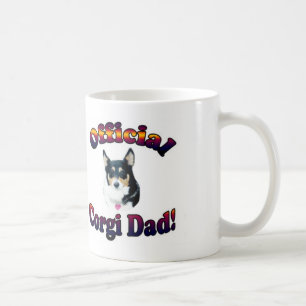 Tasseoffizieller Corgi-Vater-Nebel Kaffeetasse