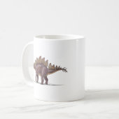 Tassestegosaurus-Dinosaurier Kaffeetasse (Vorderseite Links)