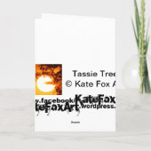 Tassie Tree Karte (Rückseite)