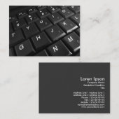 Tastatur 02 visitenkarte (Vorne/Hinten)