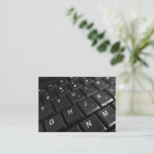 Tastatur 02 visitenkarte (Stehend Vorderseite)