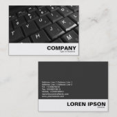 Tastatur 02 visitenkarte (Vorne/Hinten)