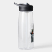 Tastatur auf Mülltonne Trinkflasche (Rechts)