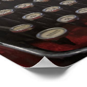 Tastatur aus der Vergangenheit Poster (Ecke)