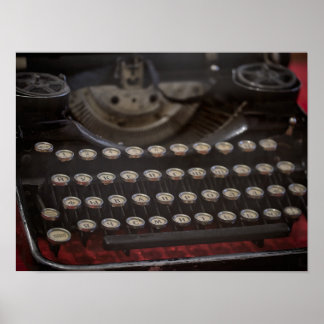 Tastatur aus der Vergangenheit Poster