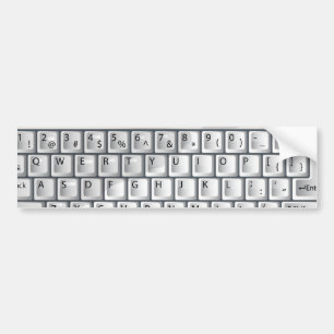 Tastatur Autoaufkleber