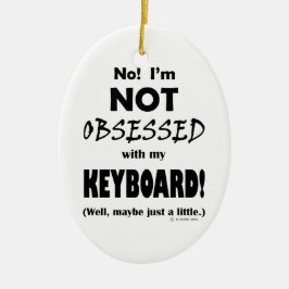 Tastatur, besessen keramikornament