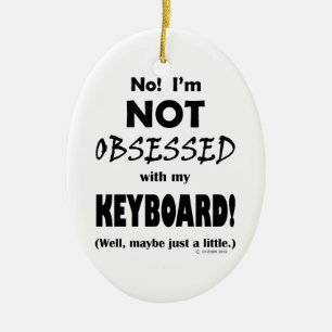 Tastatur, besessen keramikornament