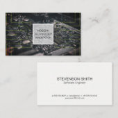 Tastatur | Coder | Programmierer | Schalttafel Visitenkarte (Vorne/Hinten)